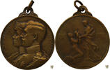 Belgien Medaille Albert I. und Elisabeth - zum ersten Jubiläum der Thronbesteigung -