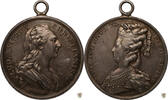Frankreich Medaille Ludwig XVI. - auf die Hochzeit mit Marie-Antoinette -