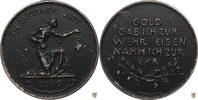 Deutsches Reich Medaille Gold gab ich zur Wehr - Eisen nahm ich zur Ehr -