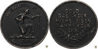 Deutsches Reich Medaille Gold gab ich zur Wehr - Eisen nahm ich zur Ehr -