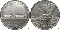 Großbritannien Medaille Eröffnung der Weltaustellung in London am 1. Mai 1862 -