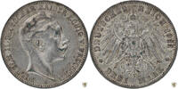 Preussen 3 Mark Wilhelm II. -