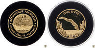 Frankreich 10 Euro Sommer-Olympiade 2008 Peking Schwimmen im Etui -