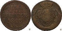 Sachsen 3 Pfennig Friedrich August III. -