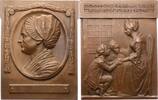 Kunstmedaillen Bronzeplakette Bosselt, Rudolf -