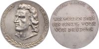 Personenmedaillen Silbermedaille Schiller, Friedrich von *1759 Marbach / Württemberg, +1805 Weimar, deutscher Dichter. -