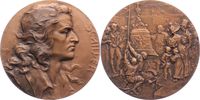 Personenmedaillen Bronzemedaille Schiller, Friedrich von *1759 Marbach / Württemberg, +1805 Weimar, deutscher Dichter. -