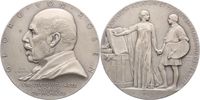 Personenmedaillen Silbermedaille 1925 Rosen, Georg von *1843 Paris, +1923 Stockholm, Schwedischer Maler. Mattiert. FDC-