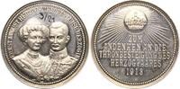 Braunschweig-Wolfenbüttel Silbermedaille Ernst August 1913-1918. -