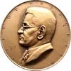 Musiker Einseitige Bronzemedaille Keldorfer, Viktor *1873 Salzburg, +1959, Professor, Komponist und Dirigent, Ehrenchormeister des Wiener Schubert-Bundes. -