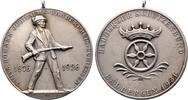 Schützenmedaillen Silbermedaille 1931 Badbergen Mattiert. SPL