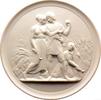 Porzellanmünzen und Medaillen Porzellanmedaille Bing & Gröndahl (Kopenhagen) -