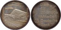 Bankwesen Silbermedaille Allgemein -
