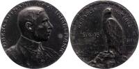 Erster Weltkrieg Große Eisengussmedaille 1 Immelmann, Max *1890 Dresden, +1916 Absturz in Frankreich, deutscher Jagdpilot. -