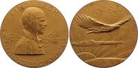 Luft- und Raumfahrt Vergoldete Bronzemedaille -