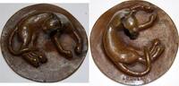 Kunstmedaillen Bronzegussmedaille Löhner -