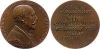Judaica Bronzemedaille Rubenson, Salomon Moritz *1834 Stockholm, +1906 Stockholm, schwedischer Politiker. -