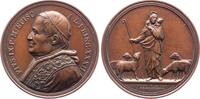 Italien-Kirchenstaat Bronzemedaille Pio IX. 1846-1878. -