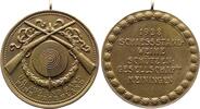 Schützenmedaillen Bronzemedaille 1923 Meiningen Fleck, winz. Randfehler, winz. Kratzer, fast vorzü