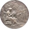 Kunstmedaillen versilberte Bronzemedaille Vernon, Frederic Charles Victor de -