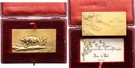 Kunstmedaillen Bronzeplakette Revillon -