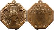 Köln, Stadt Tragbare, achteckige Bronzegussmedaille -