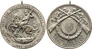 Thüringen-Bürgel, Stadt bei Jena versilberte Bronzemedaille -