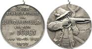 Coswig, Stadt (Sachsen) versilberte Bronzemedaille -