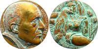 Personenmedaillen Bronzegussmedaille Beckmann, Max *1884 Leipzig, +1950 New York, deutscher Maler und Graphiker, 1925-1933 Professor an der Städel-Schule in Frank. -