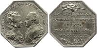 Sachsen-Albertinische Linie Zinnmedaille Albert von Teschen *1739, +1822, Sohn Friedrich Augusts II. -