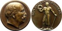 Personenmedaillen Bronzegussmedaille Bödiker, Tonio *1843, +1907, preußischer Staatsmann, Präsident des Reichsversicherungsamtes, Landrat von M.Gladbach. -