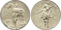 Erster Weltkrieg Silbermedaille Kronprinz Wilhelm. -