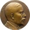 Medicina in nummis Einseitige Bronzemedaille Dupuis-Dutemps, Dr. Louis *1871, +1946, Französischer Augenarzt. -