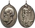 Münchener Medailleure Ovale Silbermedaille Hahn, Hermann -