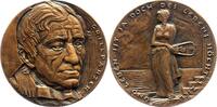 Personenmedaillen Bronzegussmedaille Grillparzer, Franz *1791, +1872, österreichischer Dichter. -