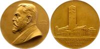 Personenmedaillen Bronzemedaille Miller, Oskar von *1855 München, +1934 München, Gründungsmitglied der AEG, errichtete das Walchensee-Kraftwerk und das Bayernwer -