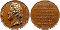 Frankreich Bronzemedaille Louis Philippe I. 1830-1848. -