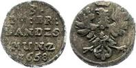 Brandenburg-Preußen 3 Pfennig 1658 Friedrich Wilhelm 1640-1688. Leicht k... 30,00 EUR  + 9,90 EUR frais d'envoi