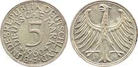Münzen der Bundesrepublik Deutschland 5 Mark 1960 J Vorzüglich + 25,00 EUR  + 9,90 EUR frais d'envoi