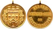 Recklinghausen, Stadt vergoldete Bronzemedaille -