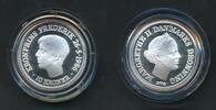 Dänemark 10 kr 10 kroner, 1986, Silver, in Schachtel -