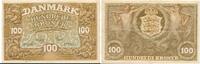 Denmark 100 kroner 1922 100 kroner, banknote SS 800,00 EUR  + 9,00 EUR frais d'envoi