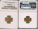 Denmark 1 ore 1876 ST 3055,00 EUR envoi gratuit