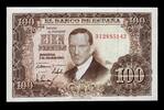 Spain 100 Pesetas 1953 Gem Uncirculated 25,00 EUR20,00 EUR  + 15,00 EUR frais d'envoi