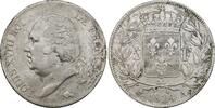 France 5 Francs Louis XVIII -