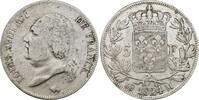 France 5 Francs Louis XVIII -