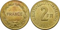 France GVT Provisoire 2 Francs France Libre -