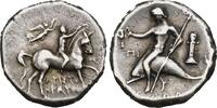 Tarente Didrachme dauphin à gauche -