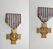 France Croix du combatant Médaille décoration ordre -