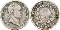 France 1 Franc Premier Empire, Napoléon Empereur -